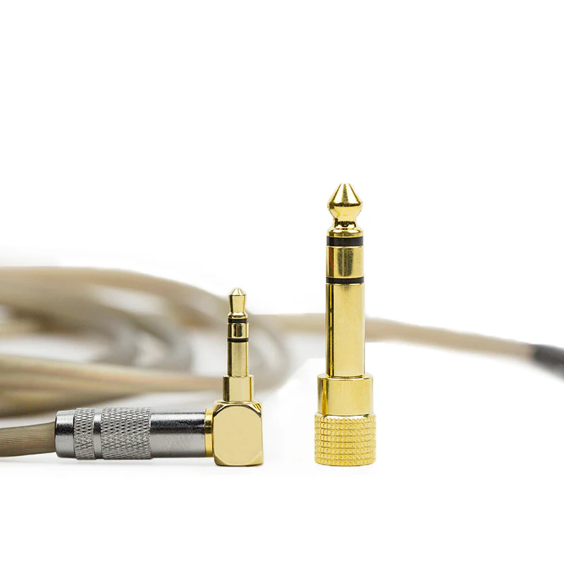 Crystalline Copper Silver Cable 3.5mm-to-3.5mm TRS