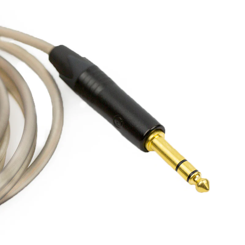 Crystalline Copper Silver Cable (3.5mm-to-6.35mm TRS)