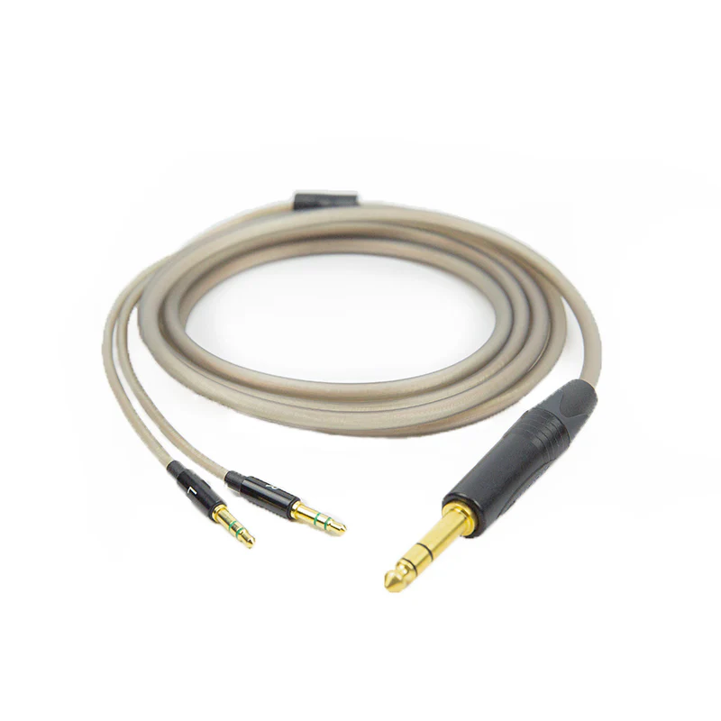 Crystalline Copper Silver Cable (3.5mm-to-6.35mm TRS) - Image 4